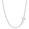 NKlaus, Catenina a sfere in argento sterling 925 per ciondolo, larghezza 1,20 mm
