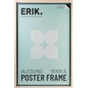 Grupo Erik Cornice 61x91,5 cm Legno - Cornice da Parete Grande in MDF Effetto Legno per Poster, Quadri o Puzzle | Accessori per Appendere Inclusi e Packaging Protettivo
