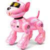 VATOS Cane Robot Telecomandato 17 Funzioni Danza Canto Bambine Regalo 3-8 Anni Rosa