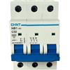 CHINT Ampere 32 Ampere, CONFEZIONE 1 *** Interruttore magnetotermico 3 poli chint nb1-63 per impianti elettrici