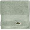 Lacoste Heritage Asciugamano per ospite in cotone Supima, 33 x 33 cm, verde chiaro (Aloe)