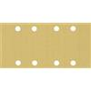 Bosch Professional 10x Carte abrasive Expert C470 con 8 fori (per Legno duro, Vernice su legno, 93x186 mm, Grana 180, accessorio Levigatrice orbitale)