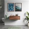 Parama Cassettone scorrevole con apertura push&pull 90cm rovere barok | Galdor