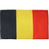 AZ FLAG Bandiera Belgio 150 x 90 cm con 4 occhielli, bandiera belga per balcone o parete