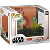 Funko Pop! Deluxe: The Mandalorian - Grogu (The Child, Baby Yoda) With Frog - Figura in Vinile da Collezione - Idea Regalo - Merchandising Ufficiale - Giocattoli per Bambini e Adulti - TV Fans