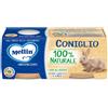 Mellin® Omogeneizzato Coniglio 2x80 g Pappa