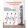 VEVOR Supporto per Aspirapolvere, Compatibile con Dyson V6 V7 V8 V10 V11 V15, Supporto per Aspirapolvere Stabile con 6 Ganci per Aspirapolvere Verticali Senza Fili Dyson DC30 DC31 DC34 DC35 Accessori
