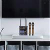 Console Mixer Audio 4 Canali con Microfoni per Strumento Elettronico