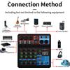DJ Mixing Board Mixer a 5 canali Mixer digitale Spina europea per famiglia KTV,