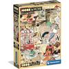 Clementoni - Puzzle 1000 Pezzi per Adulti e Ragazzi, Special Series, Tema Massimalismo Books & Writing, Compact Box con Poster Incluso, Idea Regalo Uomo e Donna, Made in Italy, 70x50 cm, 37074