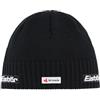 Eisbär Berretto Beanie Trop Ski Austria Donna/Uomo - Made in da Sci Invernale con Fodera, Fodera Autunno/Inverno Inverno - Taglia Unica Nero