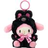 Sanrio NUOVO! Charm portachiavi Sanrio My Melody H 5,7" - design animali tutto nero