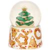 THUN - Boule de neige con albero di Natale, piccola-Ø 4,8 cm - 6,7 cm h