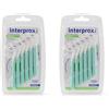 Interprox Plus Micro 6 Scovolini Verdi, Anti-Placca e Anti-Carie per spazi interdentali piccoli (PHD 11) 2x6 Pc