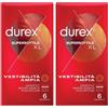 durex Profilattico Durex Supersottile Xl 6 Pezzi 2x6 St