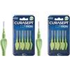 Curasept Proxi P09 Verde Chiaro/light 2x6 pz Spazzolino da denti
