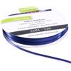 Rotolo di Nastro doppio raso Blu Scuro 3 mm