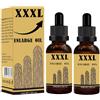 BAWUTZ Olio essenziale da 10 ml per uomo, olio per l'ingrandimento del pene, olio da massaggio per uomo per l'ingrandimento extra forte del pene sessuale, miglioramento dell'erezione per uomo (2PC)