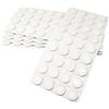 Adsamm® / 180 x feltrini autoadesivi/Bianco/ø 24 mm/Rotondo/piedini per mobili in feltro da 3.5 mm di spessore/pad protettivi per arredi