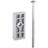 Grohe 45914XE0 Distanziatore Trasparente per Asta Doccia, da 7.5 mm, Cromo