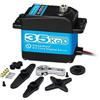 ANNIMOS 35kg RC Digital Servo 7.4v Sterzo servomotore 25T Full Metal Gear High Torque High Speed Impermeabile per 1/8 1/10 1/12 RC Auto Crawler DIY Robotic - 180 Gradi