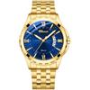 JewelryWe Orologio da Polso da Uomo Elegante: Orologio al Quarzo con Calendario Impermeabile Idee Regalo per uomo