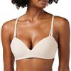 Calvin Klein Donna Reggiseno a Mezza Coppa Lift Elasticizzato, Beige (Beechwood), 1B