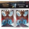 USAopoly Dragon Prince Premium Card Sleeves | 100 Card Protector Sleeves | 64mm x 89mm Sleeves Fit Standard Size Playing Cards & Collector Cards | Cardsleeve Back Artwork Featuring Dragon Prince Characters