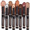 Flintronic Ombretto Stick, Matte Shimmer Matita Ombretto, A Lunga Durata e Naturale, Morbido Cremoso Matitone Ombretti Occhi, Impermeabile Shimmer Ombretti Stick, Creare Glitter Trucco Occhi