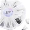WENDY LASHES 12D Prefabbricati Ciglia Volume Eyelash Extensions 0.07D 500 Fans 9-16mm Mixed Thickness D Curl Extension Ciglia D Curl Pre-made Individuals(500-12D-0.07-D-916)