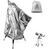 Ysislybin Copertura Protettiva del Telescopio, 120x160cm Copertura Antipolvere del Telescopio, 420D Copertura Protettiva Telescopio All'aperto con Borsa Portaoggetti, Impermeabile, A prova di Vento