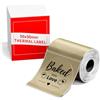 Omezizy Etichette rotonde per stampante, 50 x 50 mm, compatibili con Phomemo M100 M110 M220 M221 M108 M200 per indirizzi
