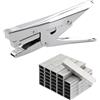 tintoke CucitriceinMetallo,CucitriceperUfficio,Cucitrice,Cucitrice resistente,Pinzatrice in metallo,Spillatrice Ufficio in Metallo 24/6,Con 3000 punti metallici, adatto per ufficio, scuola, casa, ecc.