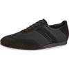 Diamant Uomo Ballo Sneakers 192-425-577-V - Scamosciata/Mesh Nero - 1,5 cm Tacco a Zeppa - VarioSpin Unico - Misura: UK 7,5