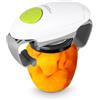 LEAZZLE Apriscatole Elettrico,Ristorante Can Opener,gadget da cucina forte e resistente,Bordo Liscio Automatica Jar apriscatole per Gli individui, l'artrite e casalinga(colore bianco)