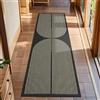 TUKDAK Tappeto Runner Boho per Corridoio Antiscivolo 60x180cm, Tappeto Intrecciato per Cucina, Tappeto Lungo Assorbente per Pavimento, Tappeto Lavabile per Ingresso, Entrata, Camera da Letto
