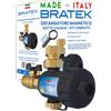 Bratek Defangatore Caldaia - Filtro Caldaia Defangatore Magnetico 10000 Gauss - Kit Salva Caldaia a Condensazione, Trattiene Ruggine, Ferro e Sabbia Fino a 800 µ - Attacchi Ottone 3/4, 4-90 °C, 6 Bar