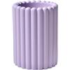 MSV Bicchiere in poliresina MSV Keoni Color Lavanda da 300 ml per Una Decorazione Elegante e Pratica, Ideale per la casa o L'Ufficio con Un Design Moderno e Raffinato.