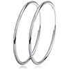 VONALA Donna orecchini in argento sterling 30 millimetri