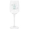 Maturi Bicchiere da vino umoristico 'On Cloud Wine', 420 ml