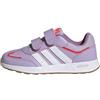 adidas Unisex - Bambini e Ragazzi TENSAUR Switch Shoes Children, Powder Plum/Ftwr White/Lucid Red, 29 EU