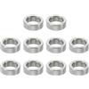 PATIKIL M4 Distanziali in Acciaio Inossidabile, 10pz Distanziatore Metallico Acciaio Inossidabile 4,1mm ID x 6mm OD X2mm L Vite Rotondo per 5/32 M4 Bulloni a Vite