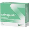 Aximagnesio Integratore Alimentare di Magnesio ad Alta Biodisponibilità da 8 Fonti di Magnesio con Vitamina B6, 20 Bustine, 300 mg per Bustina