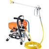 SucceBuy 1500W/1800W 2000W/2200W Pistola a spruzzo airless ad alta pressione per vernice da parete Pistola a spruzzo per tubi Macchina a spruzzo ad alta pressione