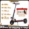 SUNNIGOO Monopattini elettrici SUNNIGOO per adulti con sedile rimovibile, potenza 800w 48v, velocità 50km/h, autonomia 45km, con serratura elettrica e chiave.