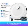 Lefant Aspirapolvere robot Lefant M2 con scopa, aspirazione 6000 Pa, navigazione laser, pulizia personalizzata, 240 minuti, controllo APP/Alexa/2.4G e 5G WiFi