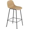 Muuto - Sedia da bar Fiber - Marrone - Materiale composito riciclato - Designer Iskos-Berlin