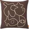 Ferm Living - Foodera cuscino Coussins - Marrone - Cotone biologico