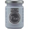 FLEUR DESIGNER'S PAINT | Pittura ad Acqua, Effetto Gesso Naturale, Extra Opaca, Fleur Chalky F56, Colore Hamptons Blue, Made in Italy, Formato da 130 ml