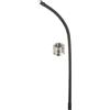PATIKIL 16 Braccio Flessibile a Collo d'Oca, Filettatura Femmina 1/4-20 a Maschio Metallo Tubo Universale Flessibile Estensione Supporto con Viti Riduttrici per Action Camera, Nero